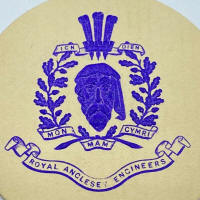 Royal Anglesey Royal Engineers Badge