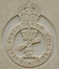 Royal North Devon Husaars Capbadge