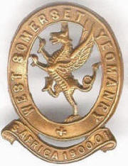 West Somerset Yeomanry Capbadge